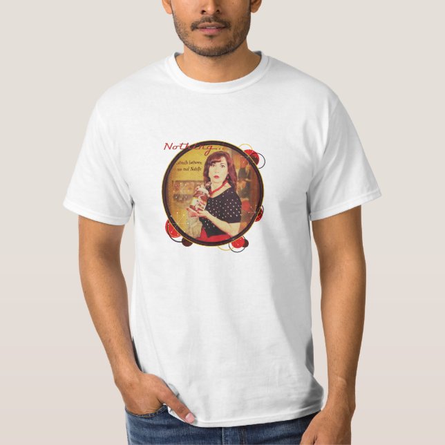 Camiseta Nada… está entre mim e Nutella (Frente)