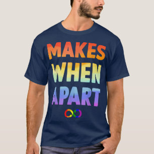 Camiseta nada faz sentido quando estamos separados por golp