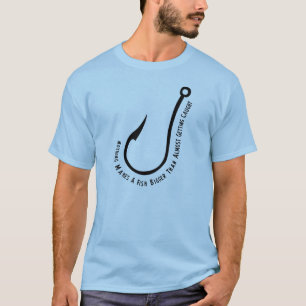 Camiseta Nada faz um peixe mais grande