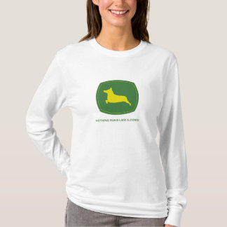 Camiseta Nada funciona como um Hoodie das senhoras do Corgi