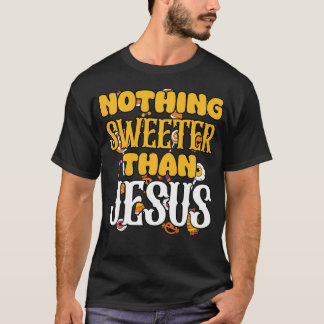 Camiseta Nada Mais Doce Que Jesus Christian Halloween
