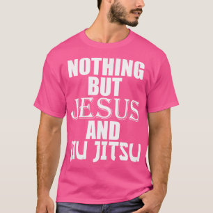 Camiseta Nada Mais Que Jesus E Jiu Jitsu Bjj Jiu-Jitsu