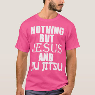 Camiseta Nada Mais Que Jesus E Jiu Jitsu Bjj Jiu-Jitsu