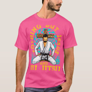 Camiseta Nada Mais Que Jesus E Jiu Jitsu Mma Jiu-Jitsu