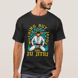Camiseta Nada Mais Que Jesus E Jiu Jitsu Mma Jiu-Jitsu