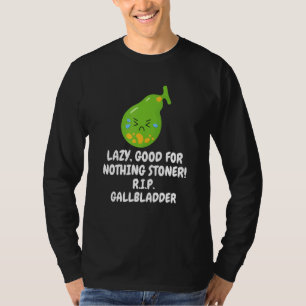 Camiseta Nada Mais Ressonância R I P Gallbadder Remoção