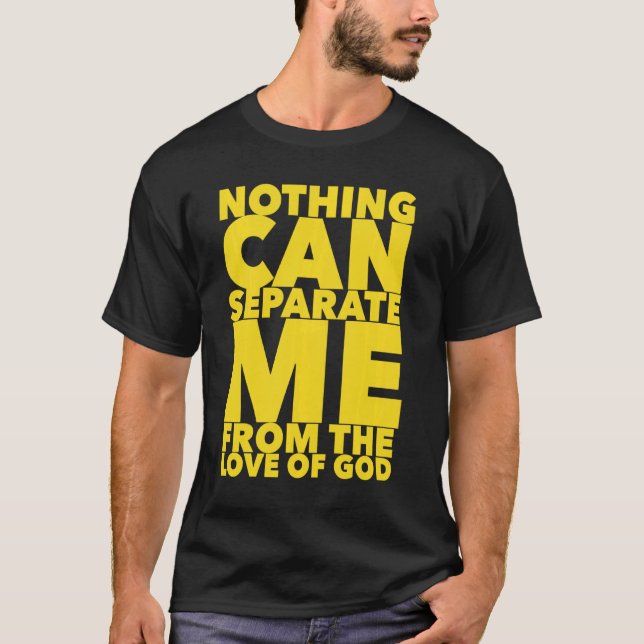 Camiseta Nada Mais Triste Pode Me Separar Do Amor (Frente)