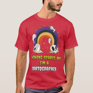 Camiseta Nada me assusta, sou um cartógrafo