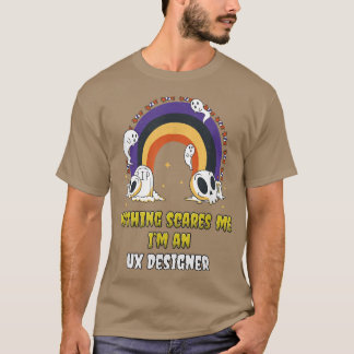 Camiseta Nada me assusta, sou um designer da U