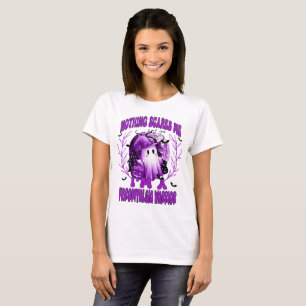 Camiseta Nada me assusta, sou um guerreiro de firomialgia