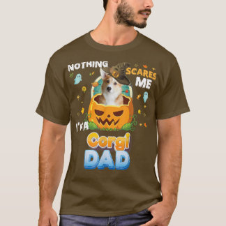 Camiseta Nada Me Assusta, Sou Um Pai De Cachorro Corgi, Bru