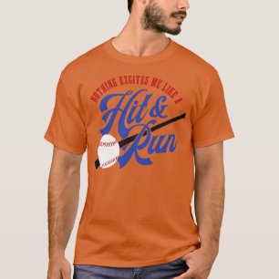 Camiseta Nada me excita como um atropelamento e fuga