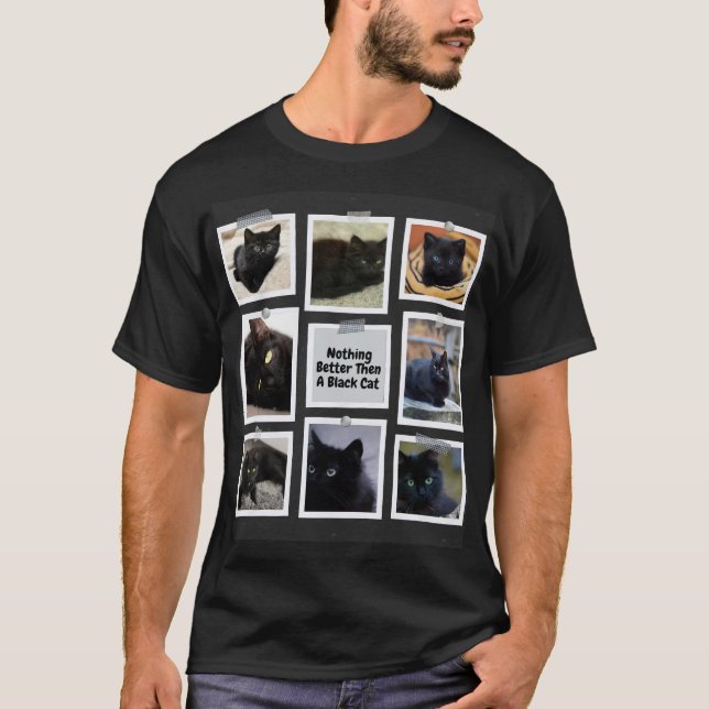Camiseta Nada Melhor Que Um Gato Negro (Frente)
