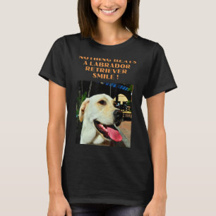 Camiseta Nada Pode Bater Um Sorriso De Retriever Labrador