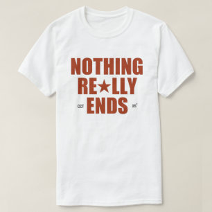 Camiseta Nada Realmente Termina 2025 Cowboy Carter Tour Bey