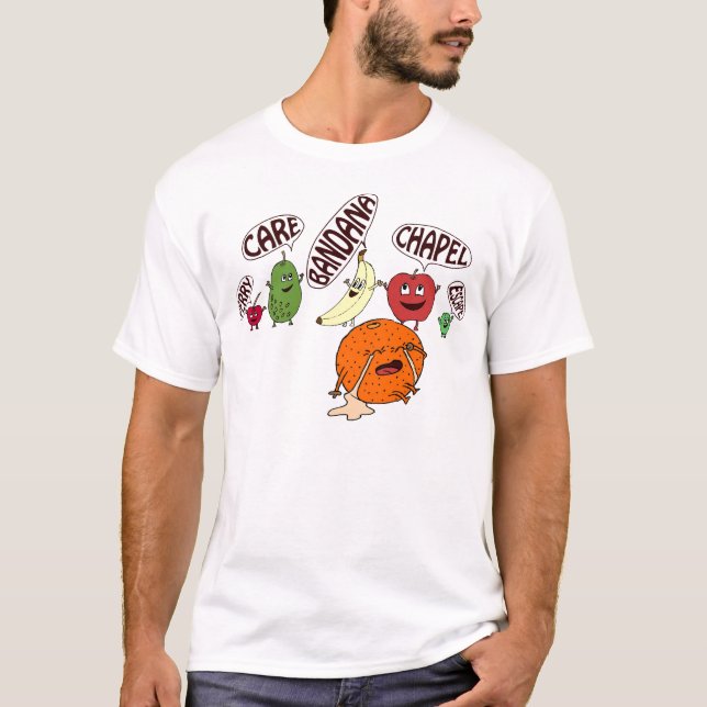 Camiseta Nada rima com a laranja (Frente)