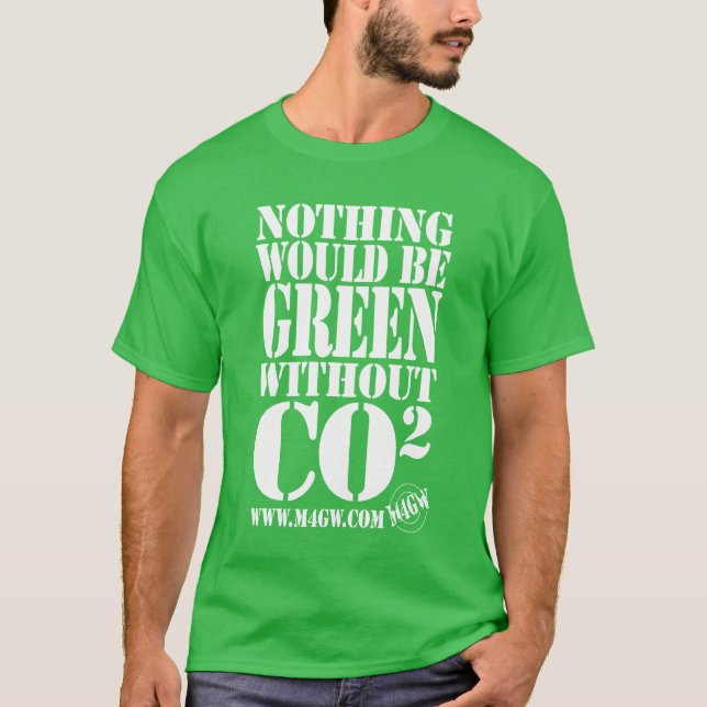Camiseta Nada seria verde sem CO2 (Frente)
