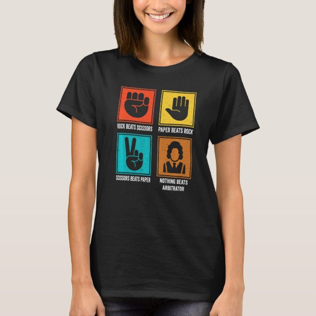 Camiseta Nada supera a mídia de arbitro de administrador ar (Frente)