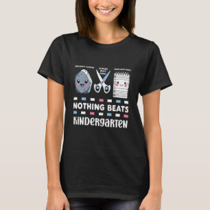 Camiseta Nada Supera O Jardim De Infância Divertido Volta à