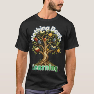 Camiseta Nada supera o presente do professor de aprendizado