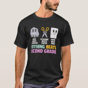 Camiseta Nada supera o professor de volta à escola da 2ª sé
