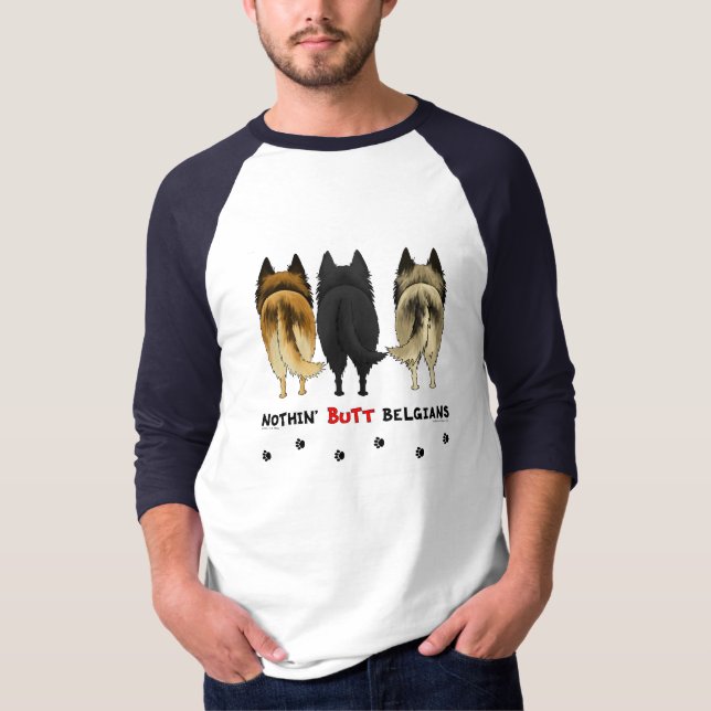 Camiseta Nada termina belgas (Frente)