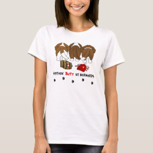Camiseta Nada termina o santo Bernards