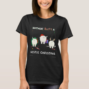 Camiseta Nada termina um Natal de Westie