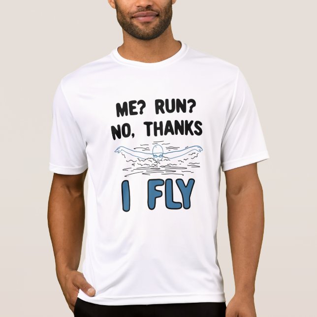 Camiseta Nadação - Eu Voo (Frente)