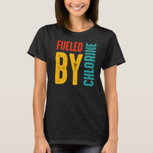 Camiseta Nadador De Nadar Movido Por Cloro Natação 6