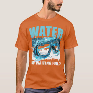 Camiseta Nadador de natação engraçado prática de esportes d