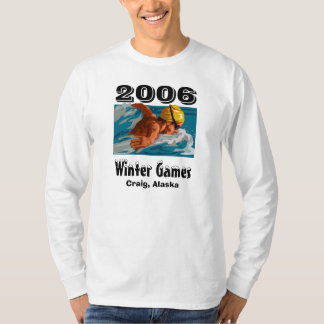 Camiseta nadador, jogos do inverno, 2006, Craig, Alaska