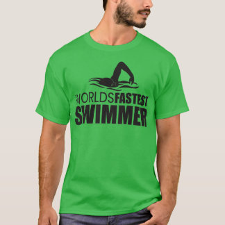 Camiseta Nadador MAIS RÁPIDO DO MUNDO
