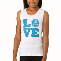 Nadador ou Nadador Competitivo do natação LOVE