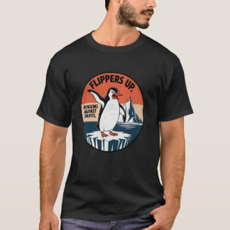 Camiseta NADADORES DE PATA PARA CIMA Pinguins Contra Tarifa