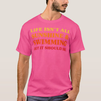 Camiseta Nadadores Que Adoram Nadar Mulheres Que Adoram Nat