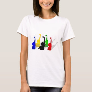 Camiseta Nadadores sincronizados natação sincronizados