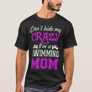 Camiseta Nadando Não Esconde Minha Loucura Eu Sou Nadador