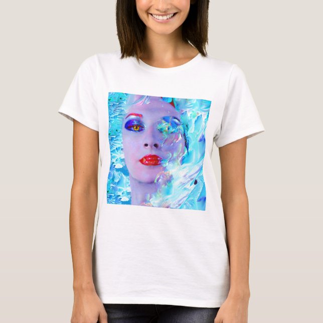 Camiseta Nadando no Azul (Frente)