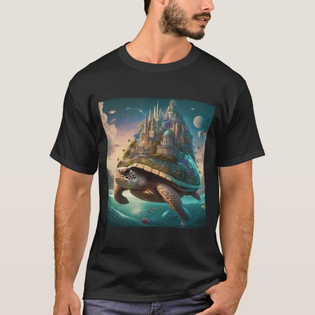 Camiseta Nadar Castelo Turtle (Frente)