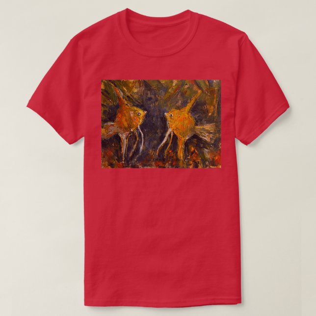 Camiseta Nadar Como O Peixe Romance (Frente do Design)