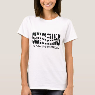 Camiseta Nadar é minha paixão