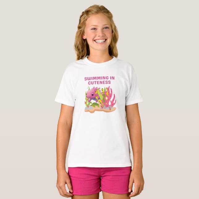 Camiseta Nadar em cutena (Frente Completa)
