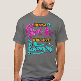Camiseta Nadar Natações Engraçadas Ts Adultos Praia Adultos