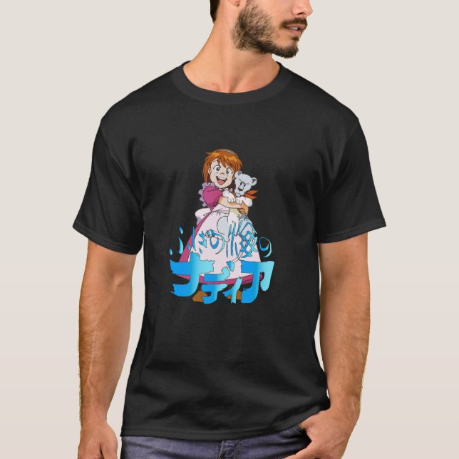 Camiseta Nadia O Segredo Da Água Azul (Frente)