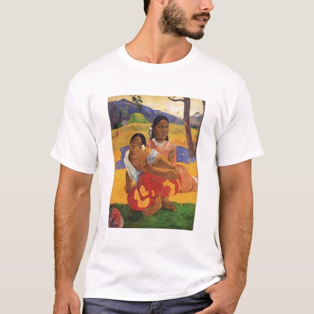Camiseta "Nafea Faa Ipoipo" - Paul Gauguin (Frente)