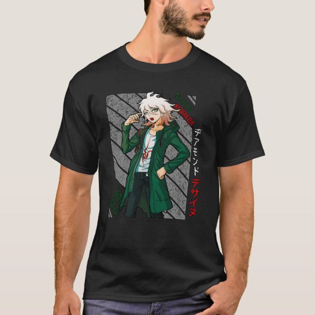 Camiseta Nagito Komaeda Super DanganRonpa 2 Essential (Frente)