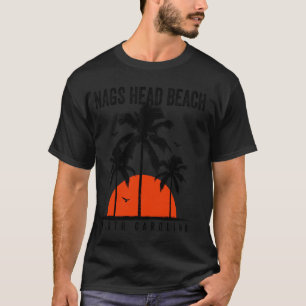 Camiseta Nags Head Beach North Carolina Surfing
