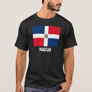 Camiseta Nagua República Dominicana Bandeira Emblem Escudo