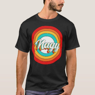 Camiseta Nagy Name Shirt Vintage Nagy Circle